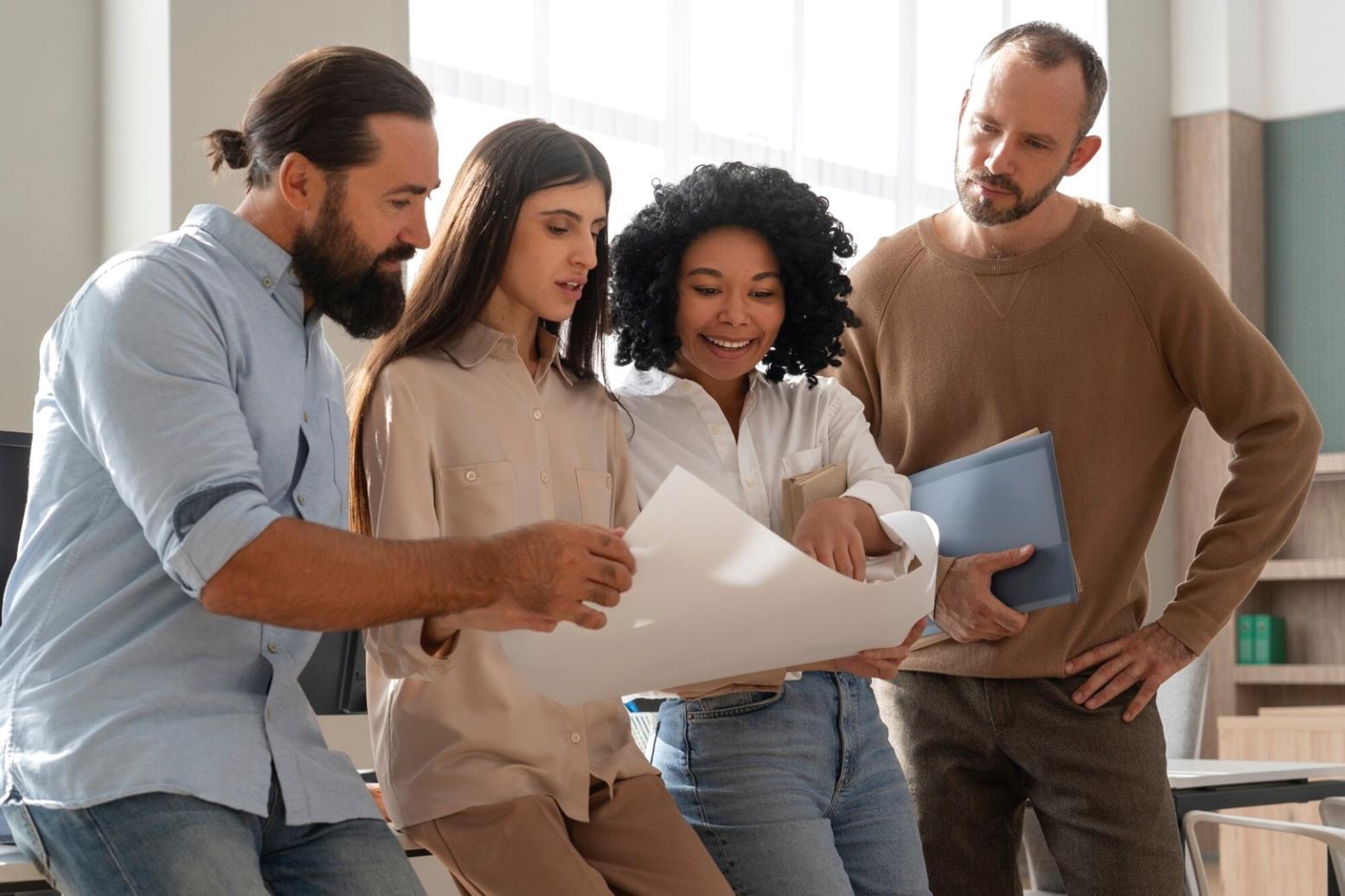 Finanzdaten und Analyse auf modernem Bildschirm